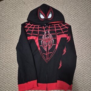 Marvel Spider Man XL Children's Zip Up Hoodie Sz M